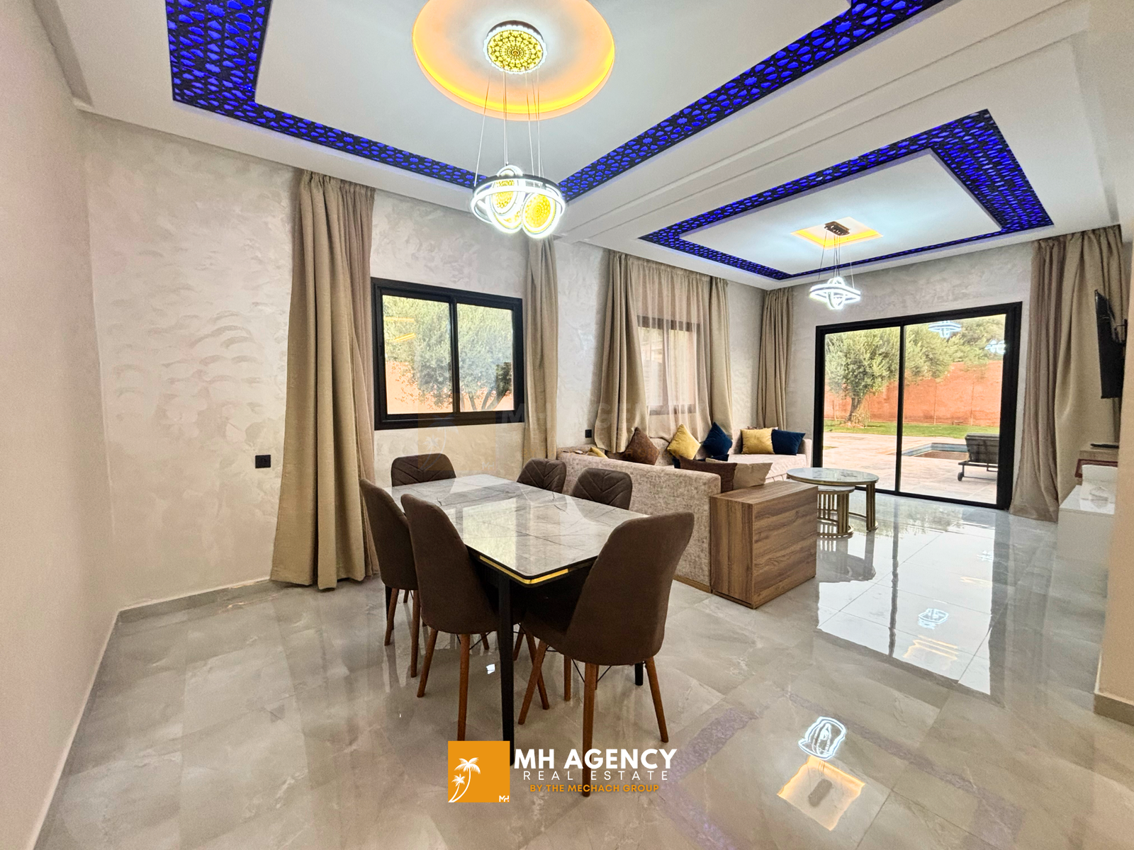 Villa avec piscine R. Ourika Courte durée