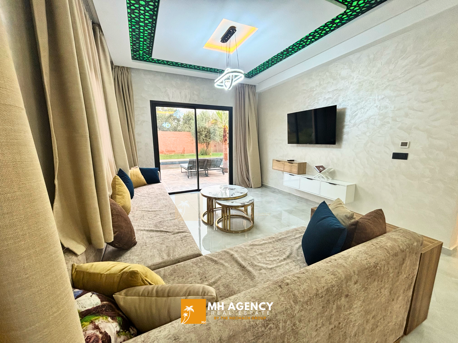 Villa avec piscine R. Ourika Courte durée